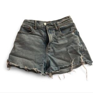 american eagle mom jean shorts